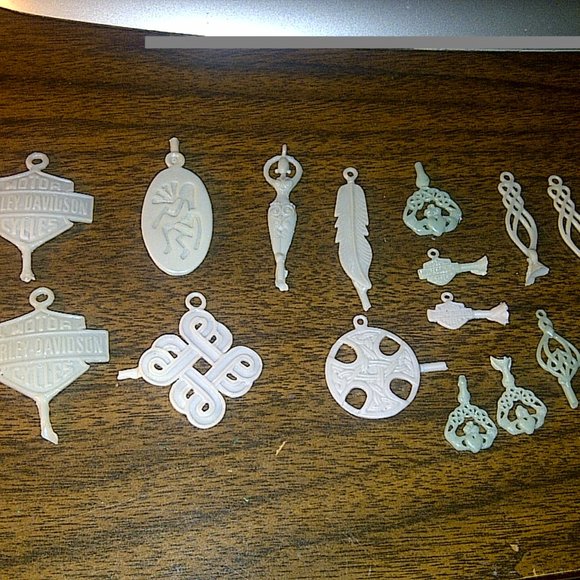 Sterling Silver Feather Pendant - Picture 9 of 11